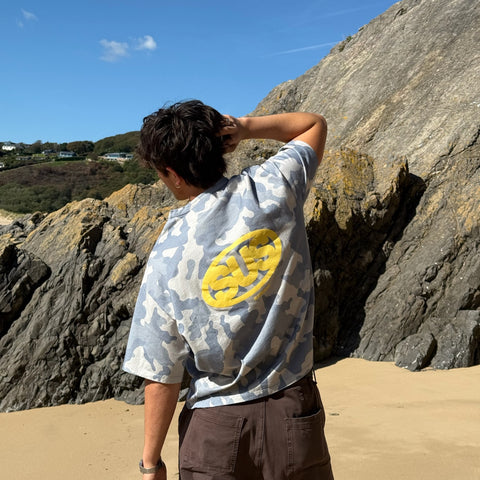 Fall / Camo Tee - Blue