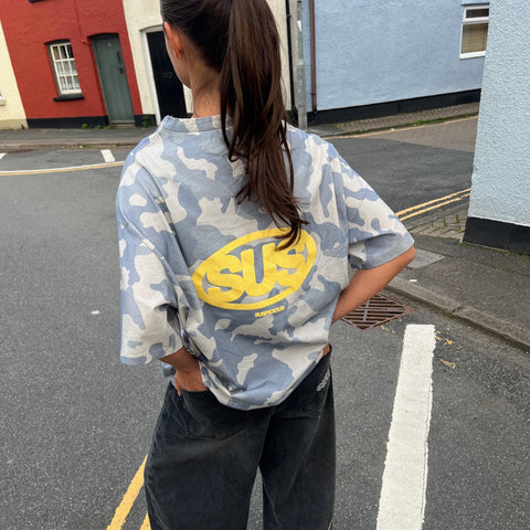 Fall / Camo Tee - Blue