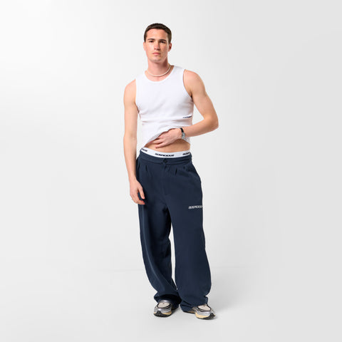 +351 Cotton / 351 Essentials Pleated Sweatpants - Nightfall