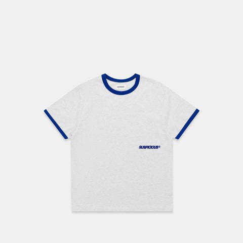 +351 Cotton / 351 Essentials Ringer Tee - Ash