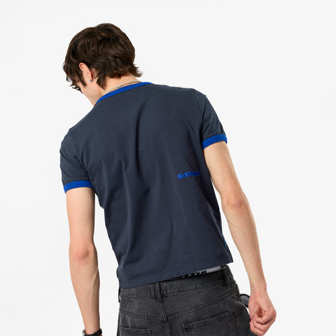 +351 Cotton / 351 Essentials Ringer Tee - Nightfall