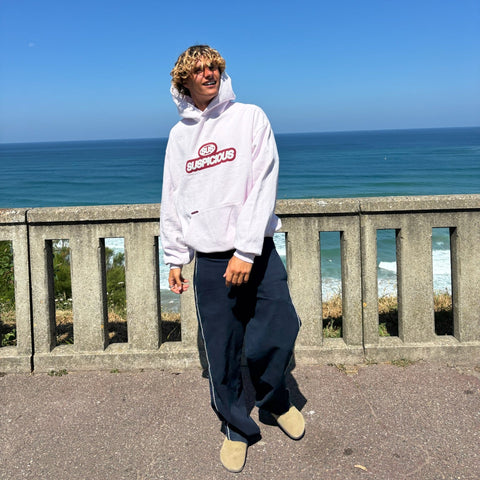 S2 / Stamped Piping Barrel Pants - Nightfall