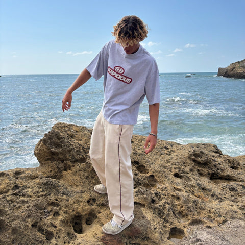 S2 / Signature Stamp Tee - Neutral Heather