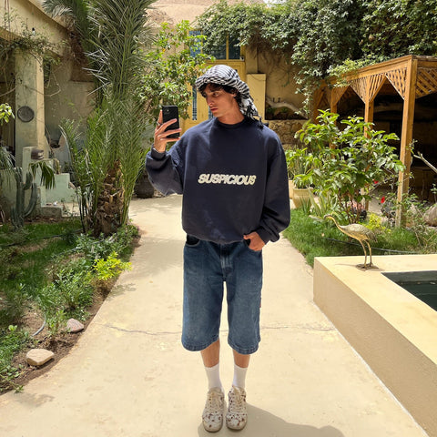 Spring / Slanted Crewneck - Nightfall