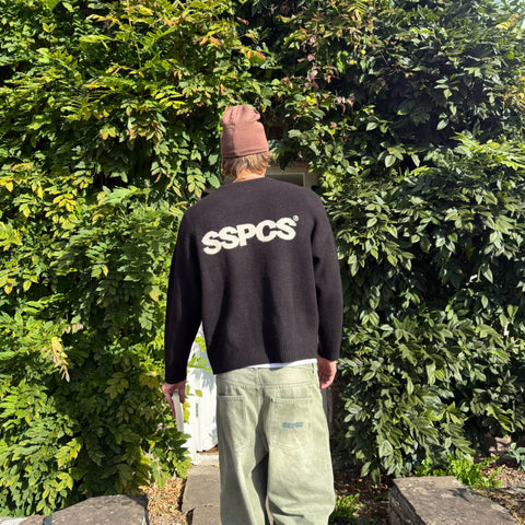 Fall / Backmark Knitted Sweat - Black