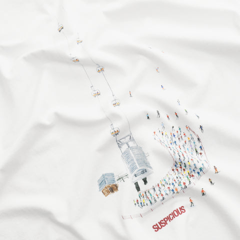 Winter1 / Apres in 5 Tee - White