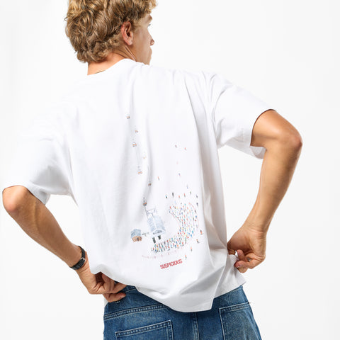 Winter1 / Apres in 5 Tee - White