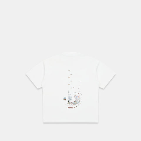 Winter1 / Apres in 5 Tee - White