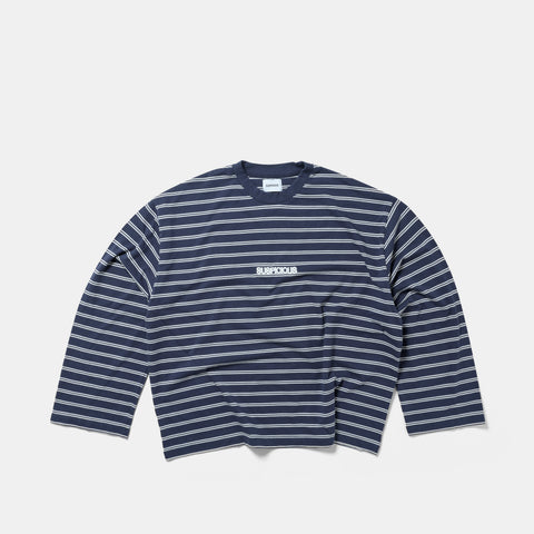 Summer Breeze / Mirror Striped Longsleeve - Nightfall