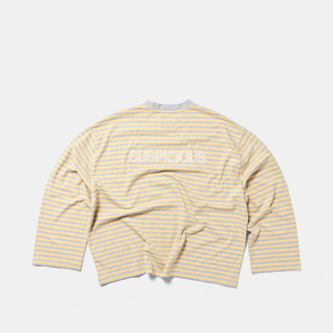 Summer Breeze / Solid Striped Longsleeve - Heather & Butter