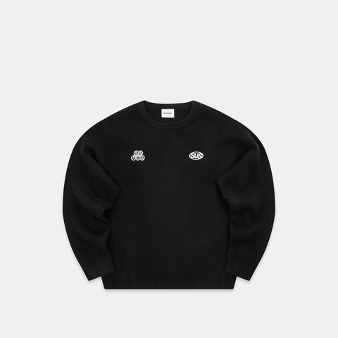 Fall / Backmark Knitted Sweat - Black