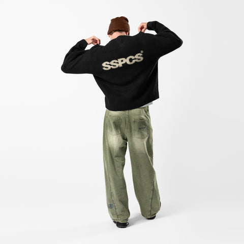 Fall / Backmark Knitted Sweat - Black