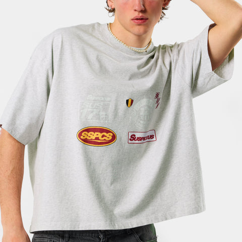Off Season / Badge Line Up Tee - Ash