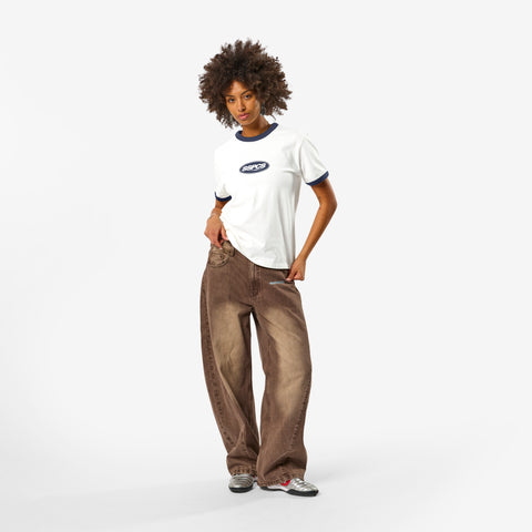 Off Season / Badge Ringer Tee - Nightfall