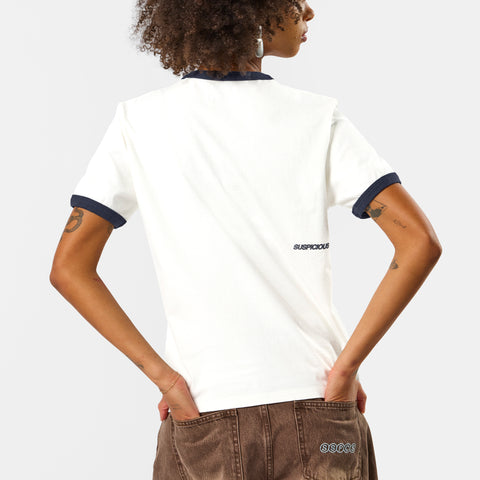 Off Season / Badge Ringer Tee - Nightfall