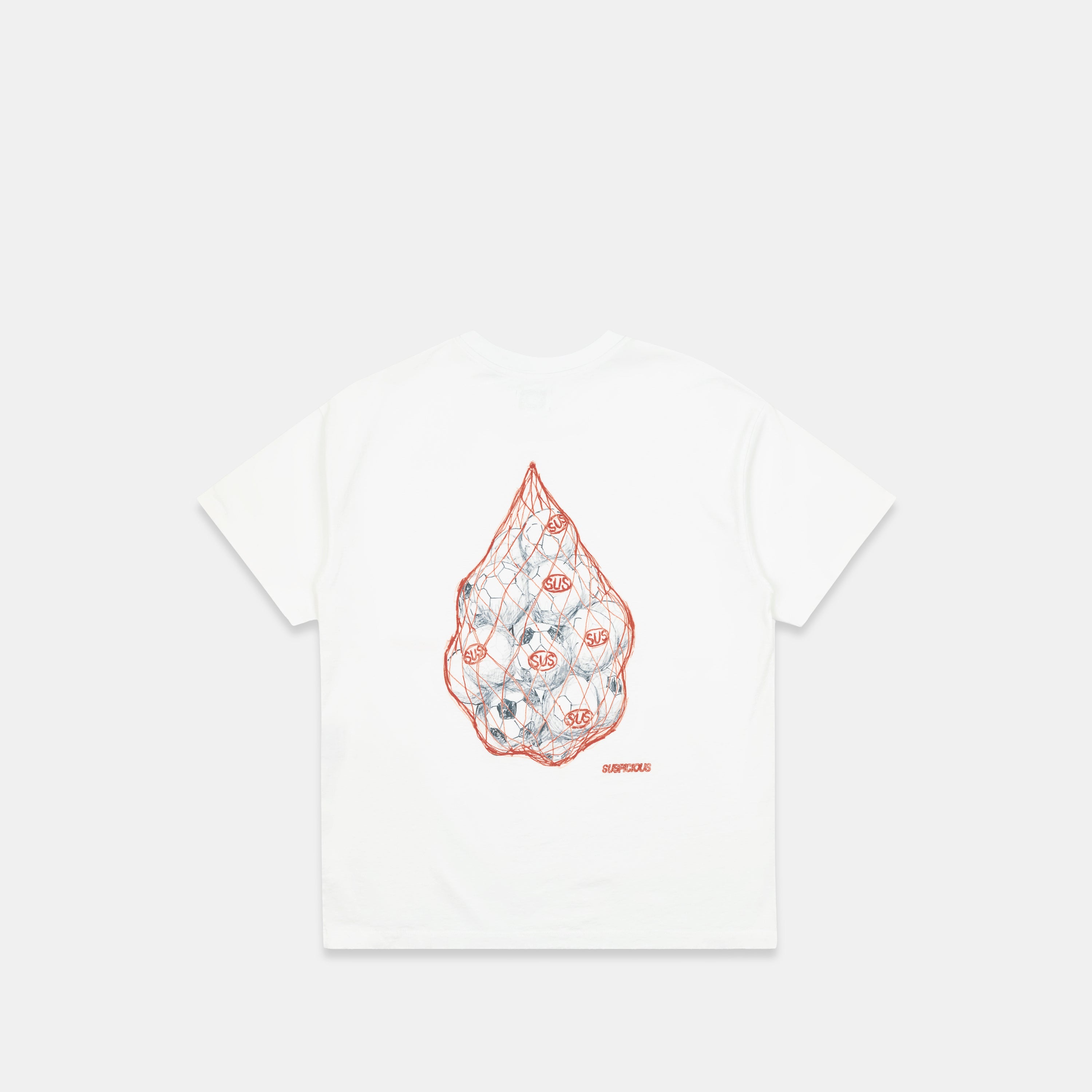Ball Boy Tee - White – Suspicious Antwerp