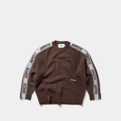 Winter 1 / Band Knitted Sweat - Espresso