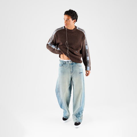 Winter 1 / Band Knitted Sweat - Espresso