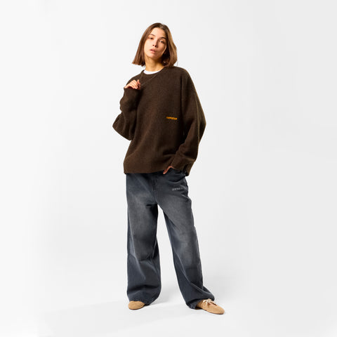 Camo / Base Knitted Sweat - Bear