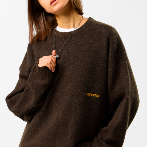 Camo / Base Knitted Sweat - Bear