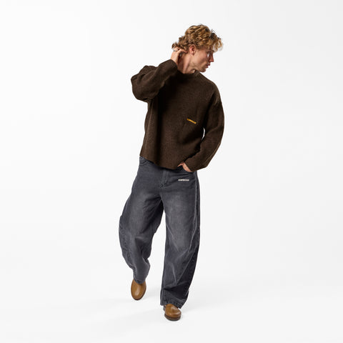 Camo / Base Knitted Sweat - Bear