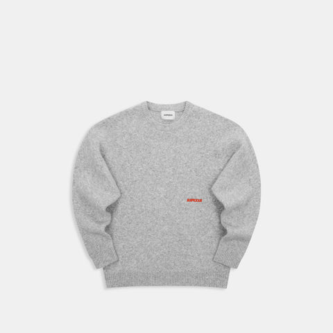 Camo / Base Knitted Sweat - Neutral Heather