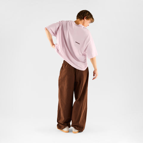 Leopard / Base Tee - Light Lilac
