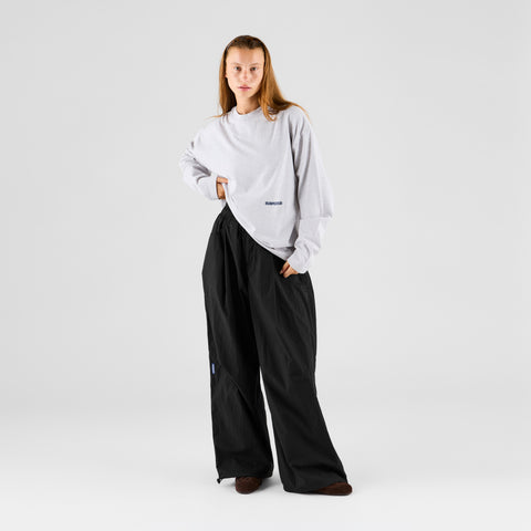 Summer Breeze / Basic Big Tech Pants - Black
