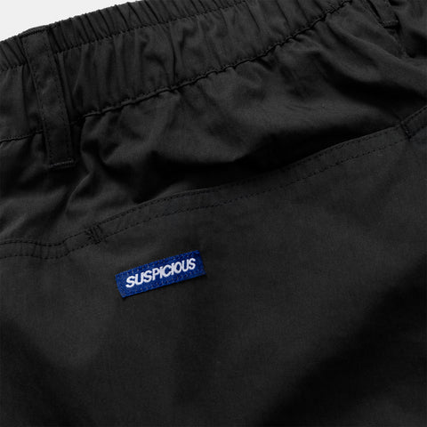 Summer Breeze / Basic Big Tech Pants - Black