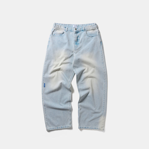 Basics / Basic Baggy Jeans - Bleached