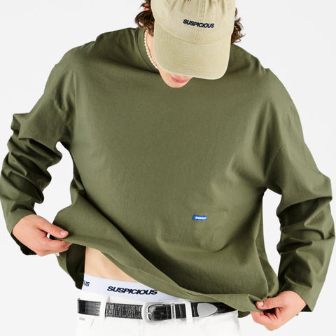 Basics / Basic Longsleeve - Olive