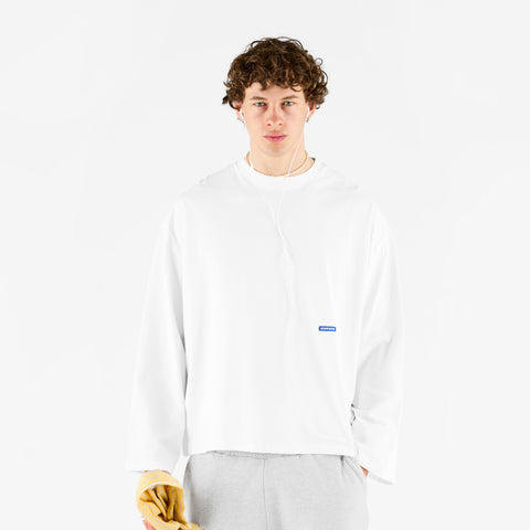 Basics / Basic Longsleeve - White