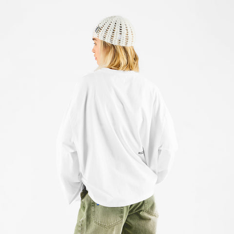 Basics / Basic Longsleeve - White