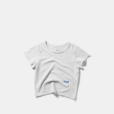 Basics / Basic W Baby Tee - Ash