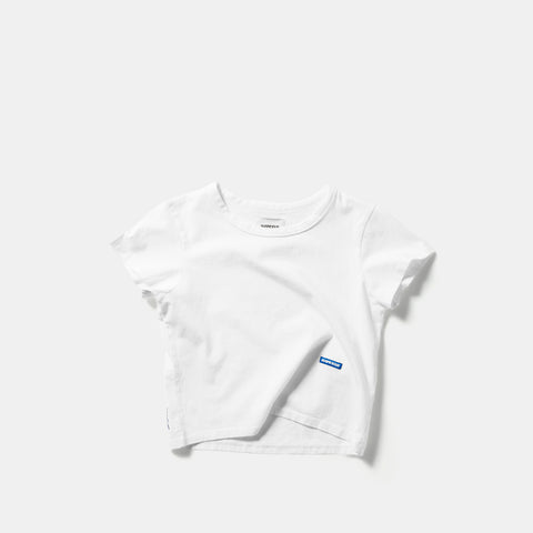 Basics / Basic W Baby Tee - White