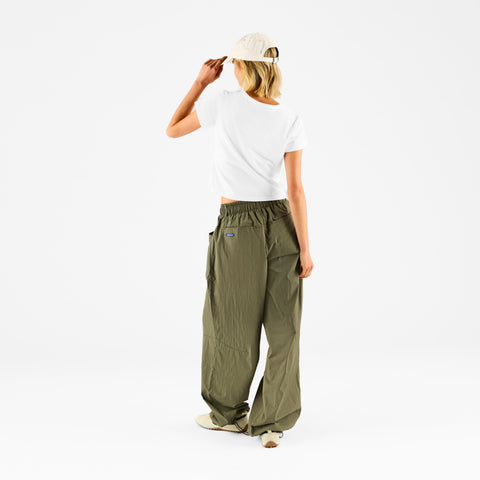 Basics / Basic W Baby Tee - White