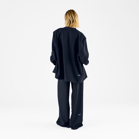 Basics / Basic W Blazer Shirt - Nightfall