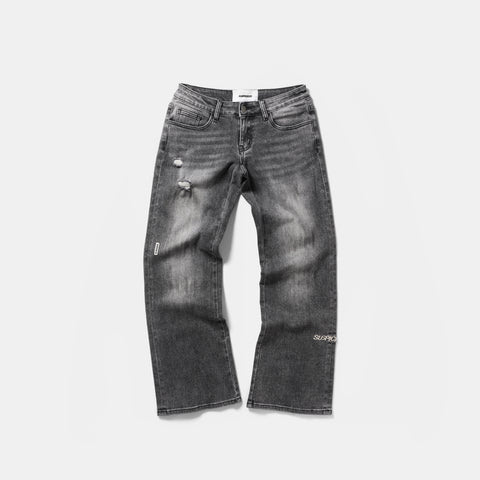 Women Drop / Basic W Bootcut Jeans - Black