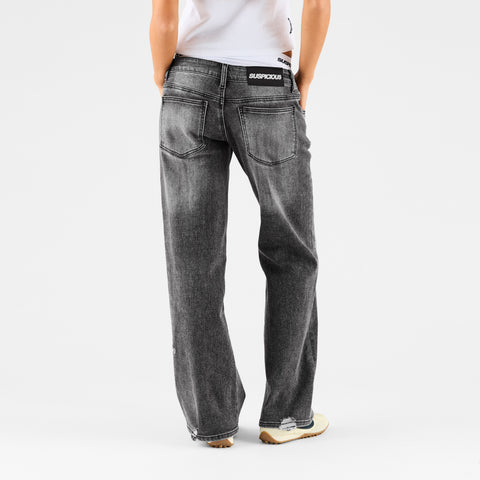 Women Drop / Basic W Bootcut Jeans - Black