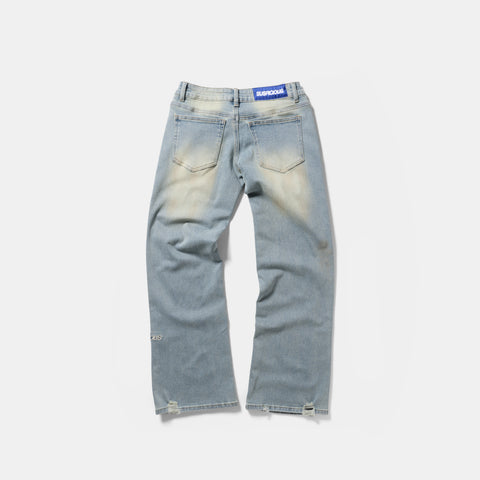 Women Drop / Basic W Bootcut Jeans - Blue Dust