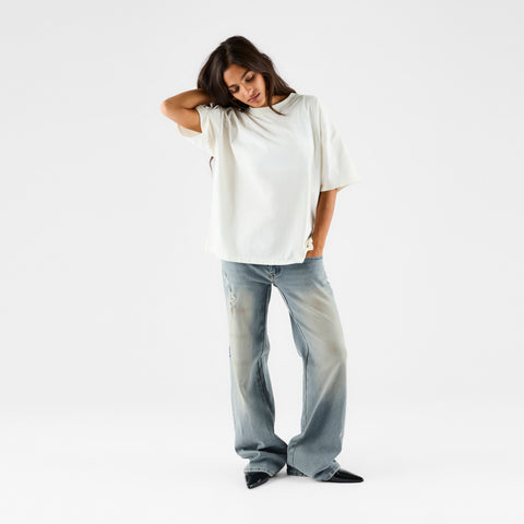 Women Drop / Basic W Bootcut Jeans - Blue Dust