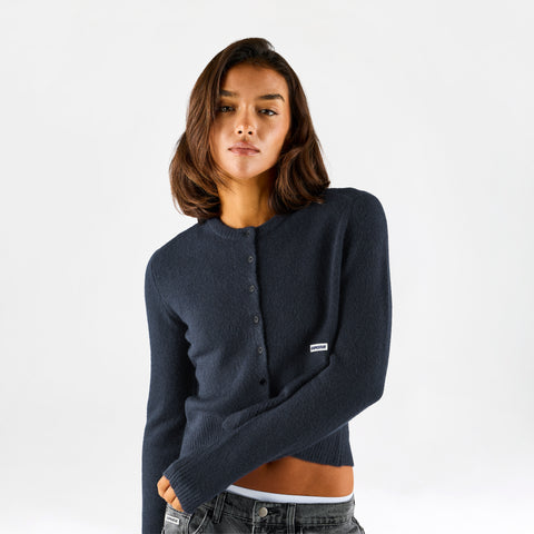 Women Drop / Basic W Cardigan - Nightfall