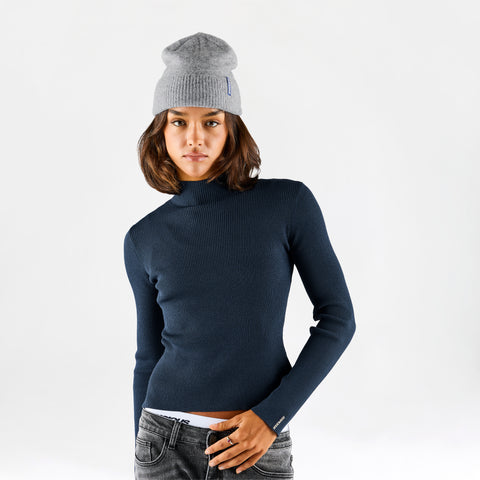 Women Drop / Basic W Fitted Knit - Nightfall