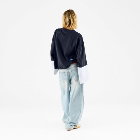 Basics / Basic W Layered Longsleeve - Nightfall