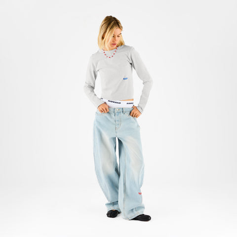 Basics / Basic W Tight Longsleeve - Ash