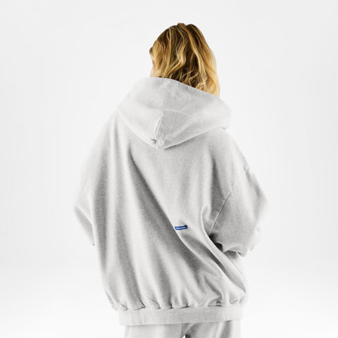 Basics / Basic Zip-Up Hoodie - Ash
