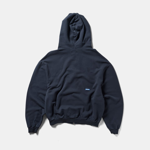 Basics / Basic Zip-Up Hoodie - Nightfall