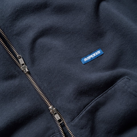 Basics / Basic Zip-Up Hoodie - Nightfall