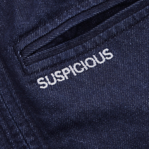 Lola Denim Zip-Up Jacket - Indigo