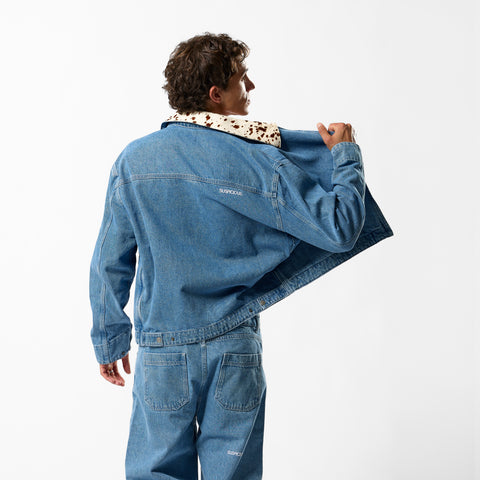 Bella Wide Leg Denim - Mediterranean Blue